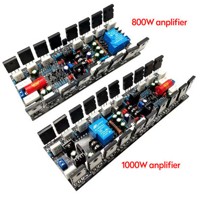 Une carte d'amplificateur mono de puissance de 800 W avec un transistor Toshiba et une large gamme d'alimentation pour l'amplification professionnelle de la scène arrière