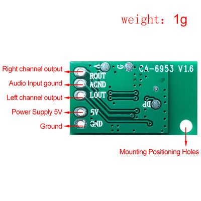 Carte d'amplificateur Bluetooth Pure BT 5.0, module pour haut-parleur et lecteur audio