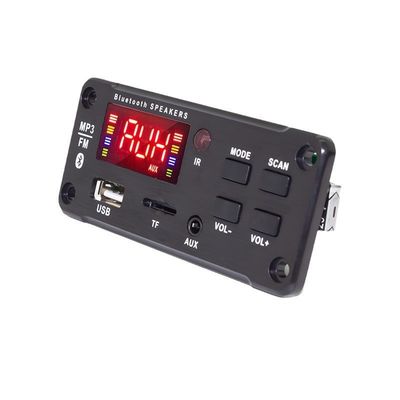 FLAC prise en charge carte mère audio Bluetooth de voiture haute puissance 2 * 40W avec Bluetooth 5.0 pour le décodage de musique sans perte