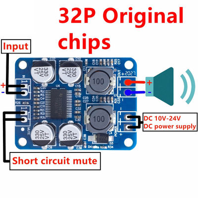TPA3118 60W 12-24V DC PBTL Mono Amplificateur de classe D Pour un module audio de haute qualité
