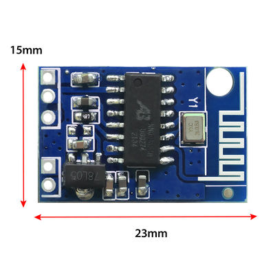 Carte d'amplificateur Audio Bluetooth 5.1 de puissance numérique, Module d'amplificateur de haut-parleur 12VDC 23x15MM