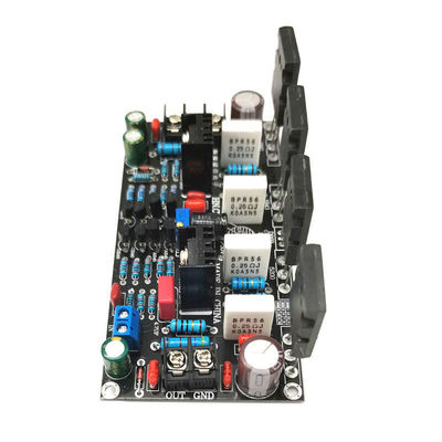 Plaque d'amplificateur de puissance mono de 200 W avec 1943 + 5200 Toshiba Pair Tube et large plage d'alimentation (20V-90V)