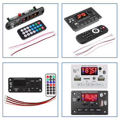 10W 20W Pull Rod Puissance sonore MP3 Lecteur Trolley haut-parleur BT Amplificateur Board Avec Microphone