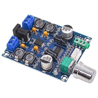 Carte amplificateur de puissance Audio DC12-28V, double canal 45W x 2, stéréo linéaire, édition HD