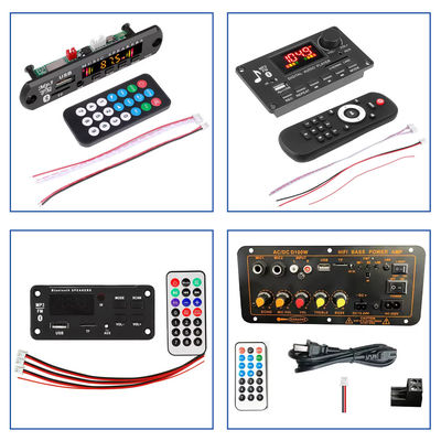 Module de lecteur MP3 sans fil BT 5.0 avec 6-12V CC et support audio sans perte pour les systèmes audio automobiles