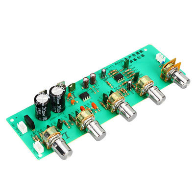 BY08 Planche d'amplificateur de puissance linéaire avec réglage haute/moyenne/faible et double AC12-15V avec 4558 Op Amp