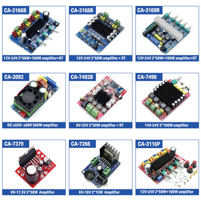 Module TPA3116D2 d'amplificateur audio numérique à double canal de 80 W x 2 avec une efficacité élevée > 90%