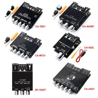 ZK-502L ZK-502MT ZK-MT21 ZK-TB21 ZK-AS21 ZK-1002T carte d'amplificateur BT 2.0 2.1 canal