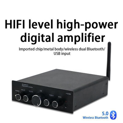 2.1 Pouvoir de sortie de 100 W de canal sans fil Bluetooth Audio numérique HIFI Amplificateur de puissance pour audio à domicile