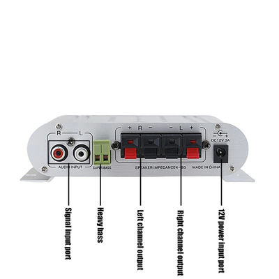 Carte amplificateur 2.1 canaux 12V avec puissance de sortie 80WX2 + 80W pour Audio numérique Hi-Fi domestique