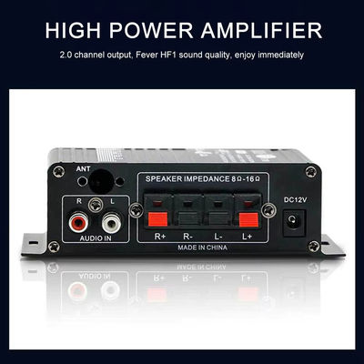 AK-270 12V 30W + 30W 2.0 canaux amplificateur de puissance Bluetooth pour cinéma maison