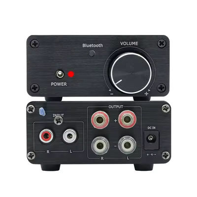 TPA3116 Amplificateur numérique 100W Stéréo HiFi de classe D avec Bluetooth 5.0 et boîtier en alliage d'aluminium