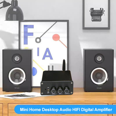 100W*2 Bluetooth 5.0 Amplificateur audio avec matériau en aluminium pour amplificateur de puissance professionnel