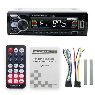 Stéréo universel 60Wx4 pour voiture avec lecteur MP3 et lecteur FM et entrée AUX USB/SD