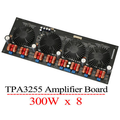 TPA3255 8 canaux 300W Amplificateur de puissance numérique de haute efficacité Amplificateur audio de classe D pour cinéma maison bricolage