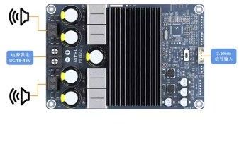 TPA3255 2x300W Amplificateur audio stéréo double canal haute puissance Amplificateur de puissance numérique