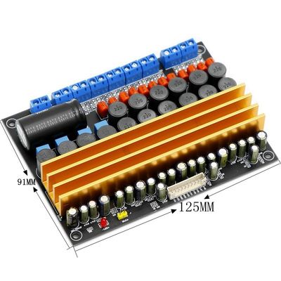 Tableau d'amplificateur numérique à 8 canaux 100W+100W+6*50W Classe D DC18V-24V pour haut-parleurs