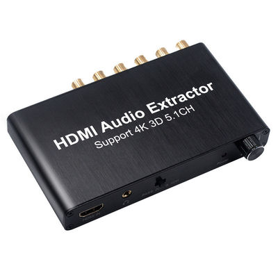 Extracteur audio HDMI 5.1 canaux avec prise en charge Dolby AC-3/DTS et résolution 3840 x 2160 à 30 Hz pour DVD PS4