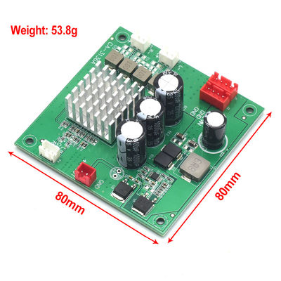 Module d'amplificateur audio numérique CA-3136A avec sortie 2*50W, entrée 8-24V et sortie 5V