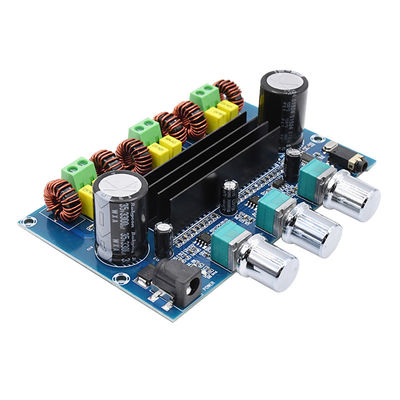 2.1 Plaque d'amplificateur numérique Bluetooth 5.0 à 100 W + 2x50 W de puissance élevée