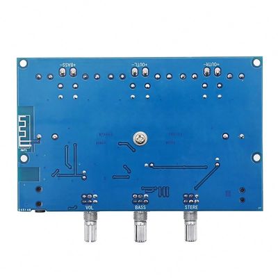 2.1 Plaque d'amplificateur numérique Bluetooth 5.0 à 100 W + 2x50 W de puissance élevée