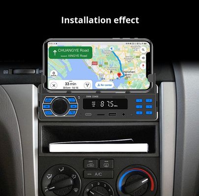 Créatall HD Lecteur MP3 de voiture sans perte de musique avec contrôle central Multi-fonction USB Flash Drive Carte Fente Radio FM