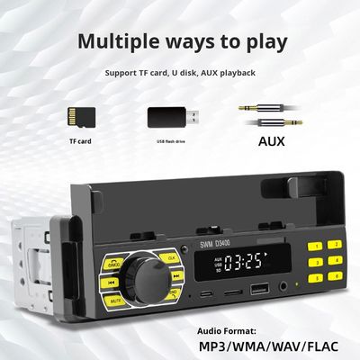 Créatall HD Lecteur MP3 de voiture sans perte de musique avec contrôle central Multi-fonction USB Flash Drive Carte Fente Radio FM