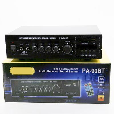 PA-90BT Amplificateur Audio Professionnel 120W Sans Fil BT Haut-Parleur de Plafond Domestique Haute Puissance Diffusion Publique Tension Constante Métal