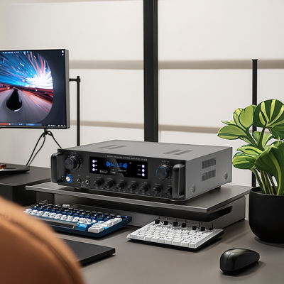 AV-628 Amplificateur de subwoofer coaxial domestique 2.1 canaux 600W, modèle haute puissance, récepteur fibre optique BT, transfrontalier