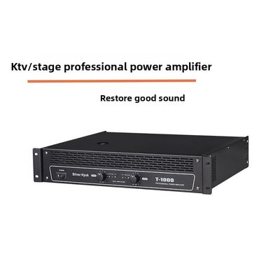 T-1200 T-1000 T-800 T-600 2*600W Amplificateur professionnel KTV AV à haute puissance