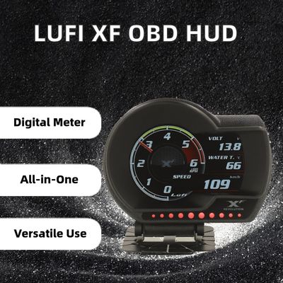 Indicateur numérique de voiture OBD2, pression de turbine, multifonction, affichage tête haute (HUD), jauge OBD, électronique automobile de haute qualité