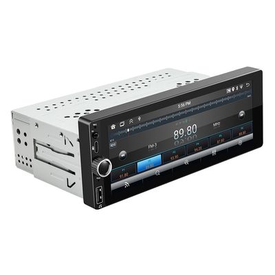 Single Din 6,86 pouces CarPlay / Android Radio de voiture avec écran tactile LCD Placement de tableau de bord de connexion USB