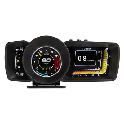 Affichage de la vitesse GPS OBD2 2023 Étalon intelligent avec affichage tête haute (HUD) Interface multiple pour l'électronique automobile
