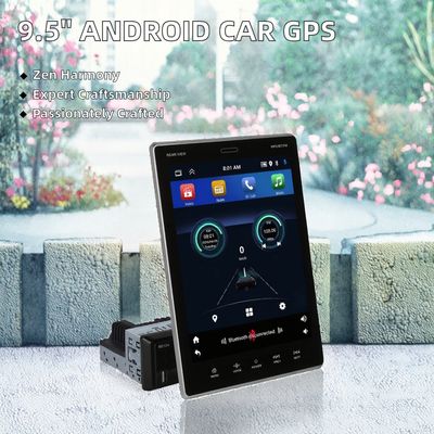 Universal 9.5\" 2 Din Navigation Android GPS Lecteur multimédia de voiture Tableau de bord Radio de voiture Écran tactile USB Carplay FM WIFI