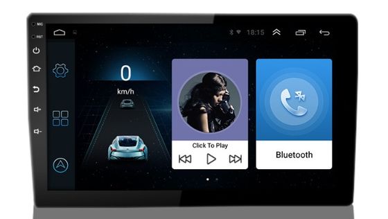 10.1 pouces moniteur universel Android siège auto écran tactile siège arrière appuie-tête miroir USB IPS 2GB 32GB TV aide à l'envers