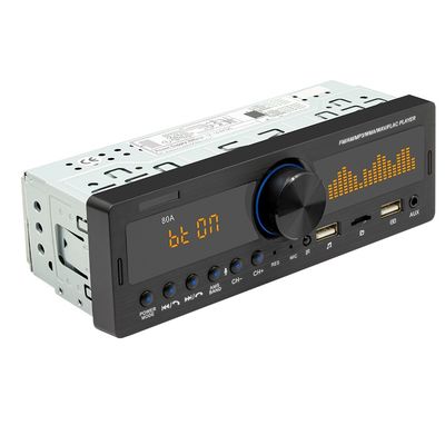 Créatall Nouveau lecteur MP3 de voiture avec le lecteur flash USB BT sans fil Radio FM mains libres Compatible avec les cartes MP3 et TF