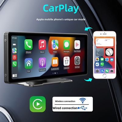 Écran portable Carplay 10,26 pouces Creatall MP5 Navigation Inversion Interconnexion pour lecteur de voiture sans fil BT USB Tableau de bord