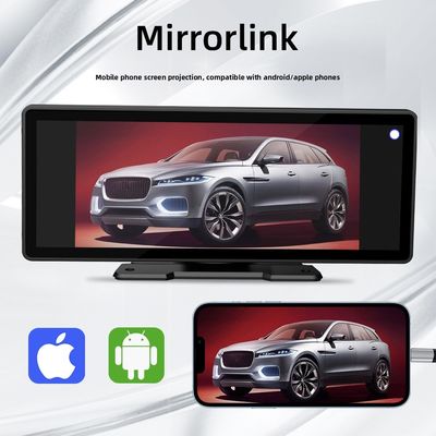 Écran portable Carplay 10,26 pouces Creatall MP5 Navigation Inversion Interconnexion pour lecteur de voiture sans fil BT USB Tableau de bord