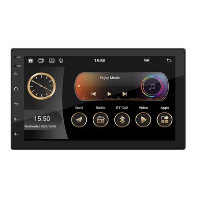 Creatall Système de navigation GPS Android tout-en-un 7/9/10 pouces pour Bluetooth Contrôle central Grand tableau de bord Lecteur de recul CarPlay