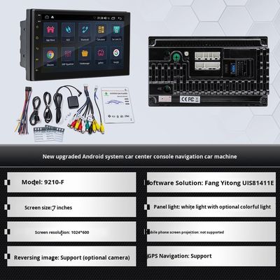 Créatall 7/9/10 pouces Central Control Car Android GPS Navigation Smart pour le BT Wifi Internet tout en un tableau de bord machine