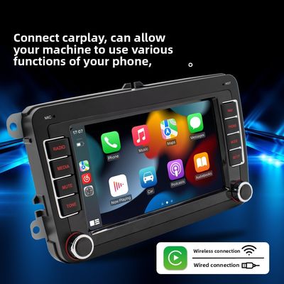 Créatall pour Volkswagen 7 pouces Navigation Android GPS Carplay Tableau de bord Contrôle central sans fil Tout en un Machine 1 an