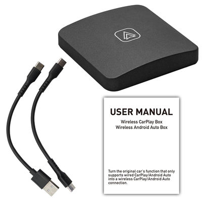 Creatall Adaptateur CarPlay sans fil Auto Car-monté Boîte d'interconnexion Android Compatibilité Convertisseur sans fil filaire pour amélioré