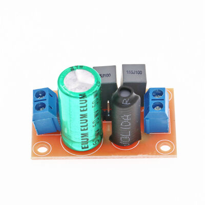 High-Fidelity Two-Way Adjustable Frequency Divider Crossover Module for HIFI Speakers Tweeter & Woofer Matching