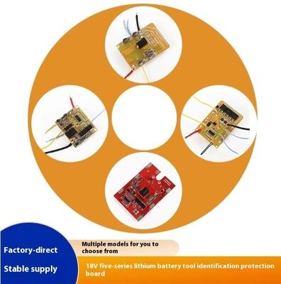 4S 5S BMS Protection Board for Lawn Mower Electric Chainsaw 18V 21V 60A 80A ABS PCB Lithium Li-ion ICS