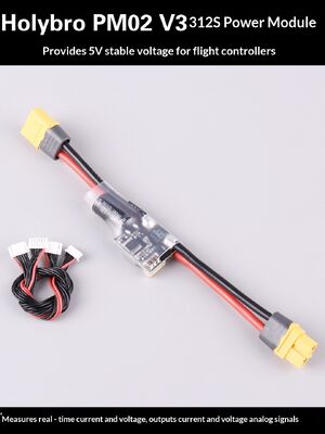 Wholesale PM02 V312S Flight Control System Power Module Ammeter BEC Power Supply 5V12SPIX