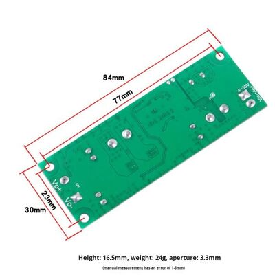 Automatic Buck-Boost 6A Input DC4V-35V Output DC12V Automatic Step-Up/Step-Down Bare Board