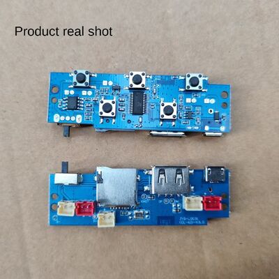 L031 BT Wireless Audio Power Amplifier Module Solar Rechargeable Flashlight with Atmosphere Light 5V 3W Supply Decode Board