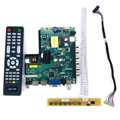 32 pouces TV FHD LED Mainboards Firmware 1920*1080 Inbult TP.V56.PB826 Pour télévision LG