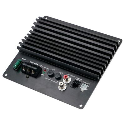Fabrique en gros 120W mini amplificateur audio de voiture panneau Hi-Fi Power Mono Channel bricolage lecteurs de voiture BT USB communication plastique