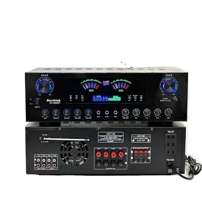 AV-9388BT/AV-999BT 2200W/1200W Amplificateur sans fil BT professionnel à 7 canaux Cinéma à domicile haute fidélité 7.1 système de haut-parleurs métal
